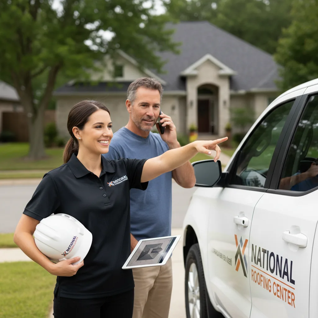 National Roofing Center customer support in Stinnett